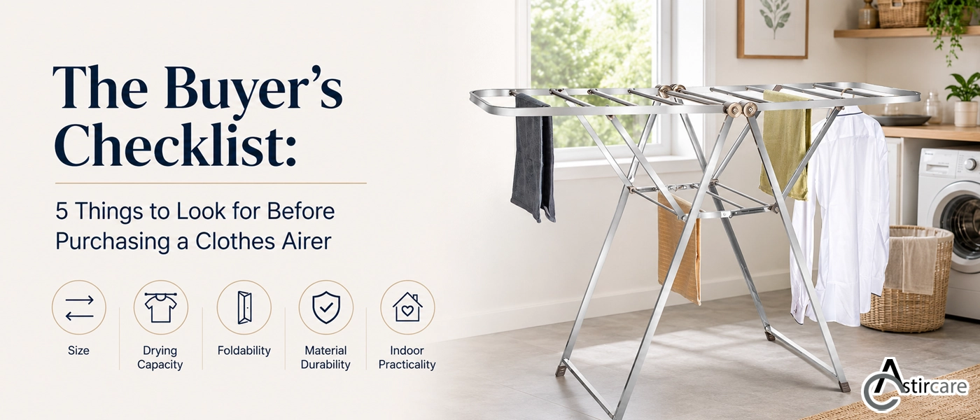 5 Things to Look for Before Purchasing a Clothes Airer