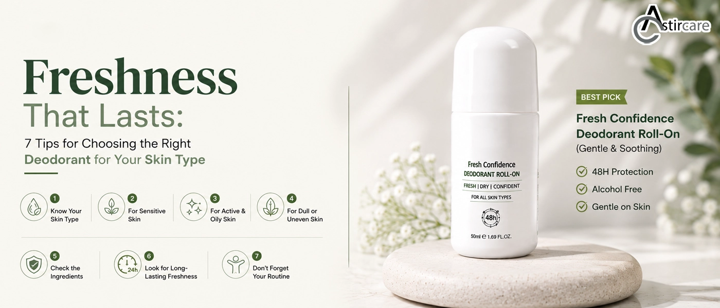 Freshness That Lasts: 7 Tips for Choosing the Right Deodorant