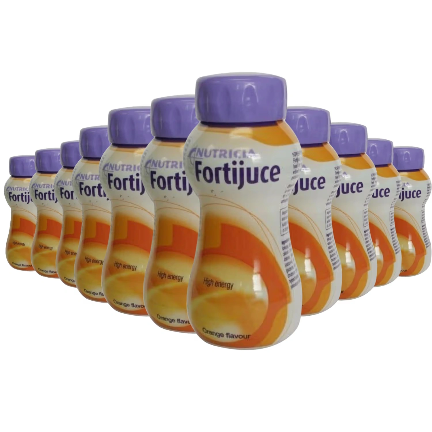Fortijuce Orange High Energy Juice Bottle 200ml x 12 Packs