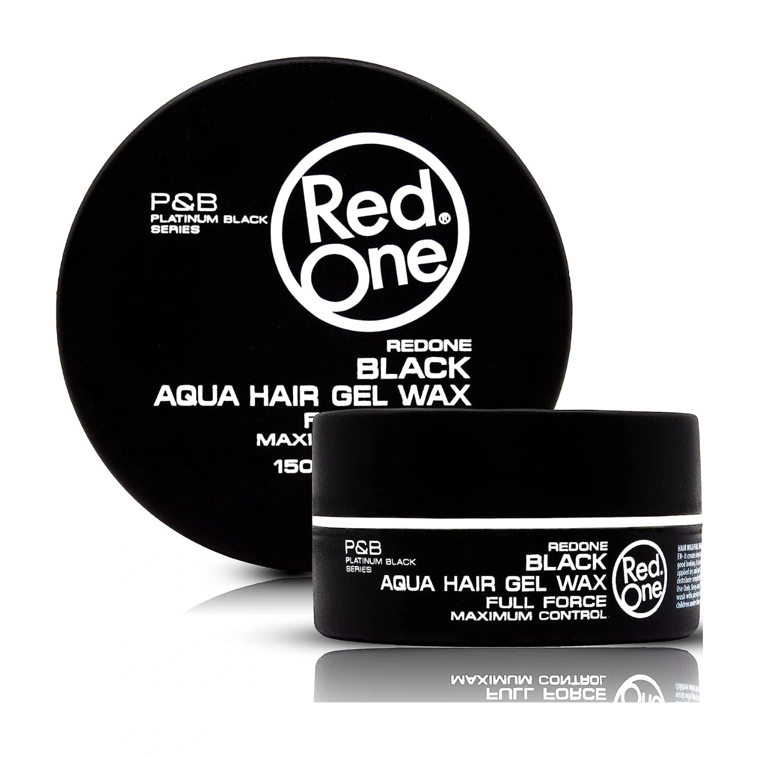 Redone Aqua Hair Full Force Black Styling Gel 150ml - Pack of 6