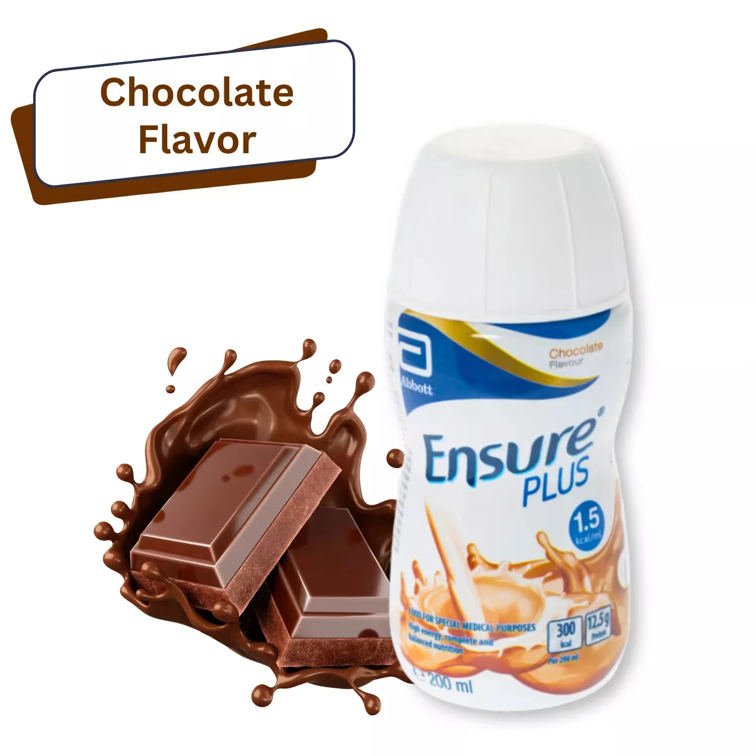 Ensure Plus Chocolate Nutrition Shake 200ml x 12 Packs