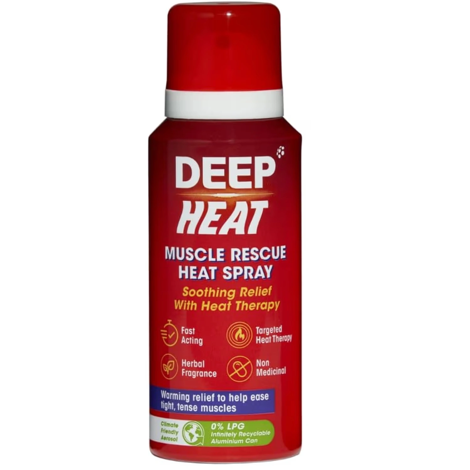 Deep Heat Muscle Rescue Heat Spray 72.5ml x 3 Pack