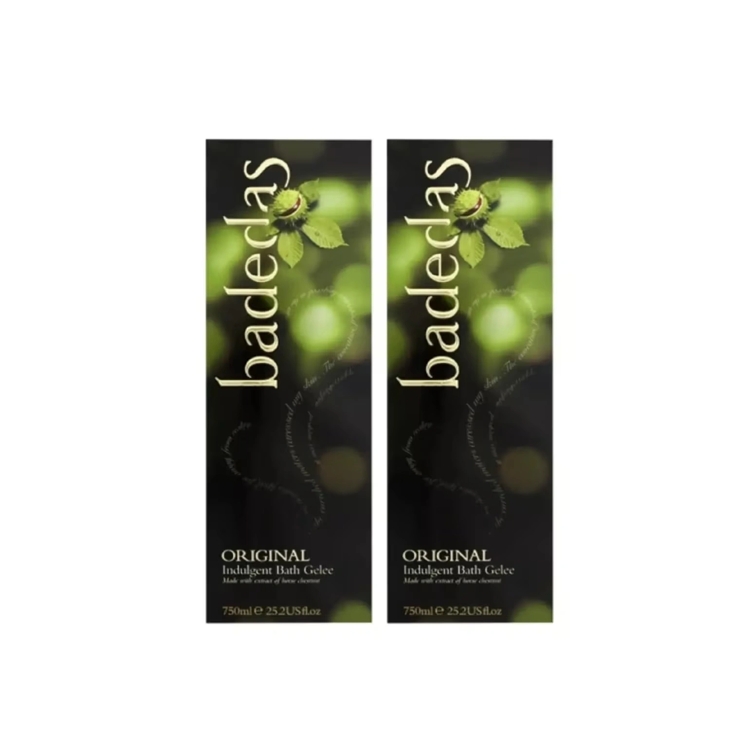 Badedas Original Indulgent Bubble Bath Gel 750ml x 2 Pack