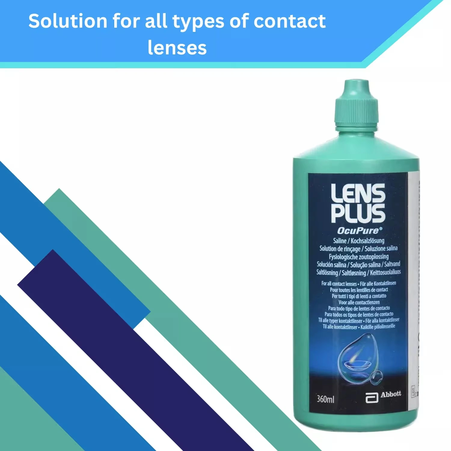 Lens Plus Purite Saline 360ml