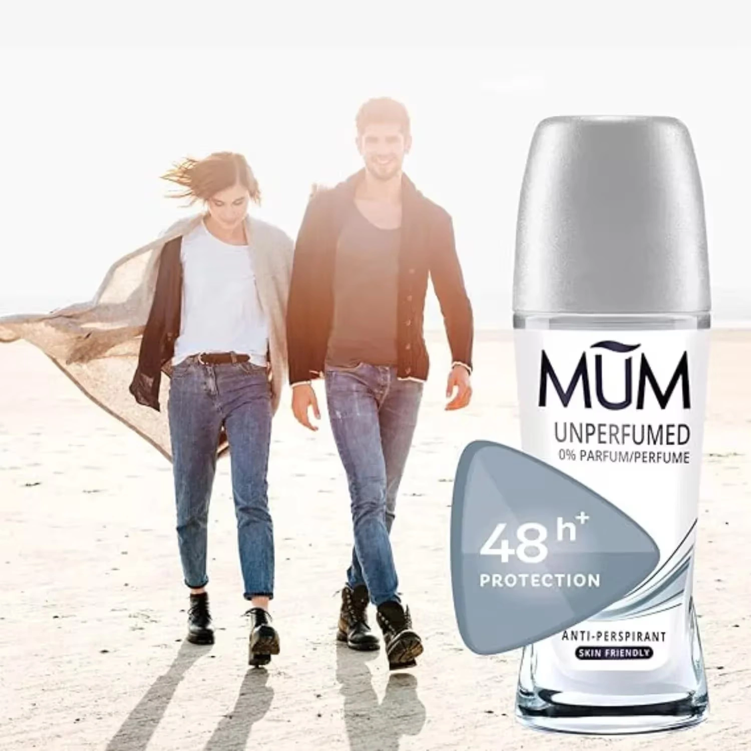Mum Unperfumed Anti-Perspirant Roll On 50ml x 6 Packs