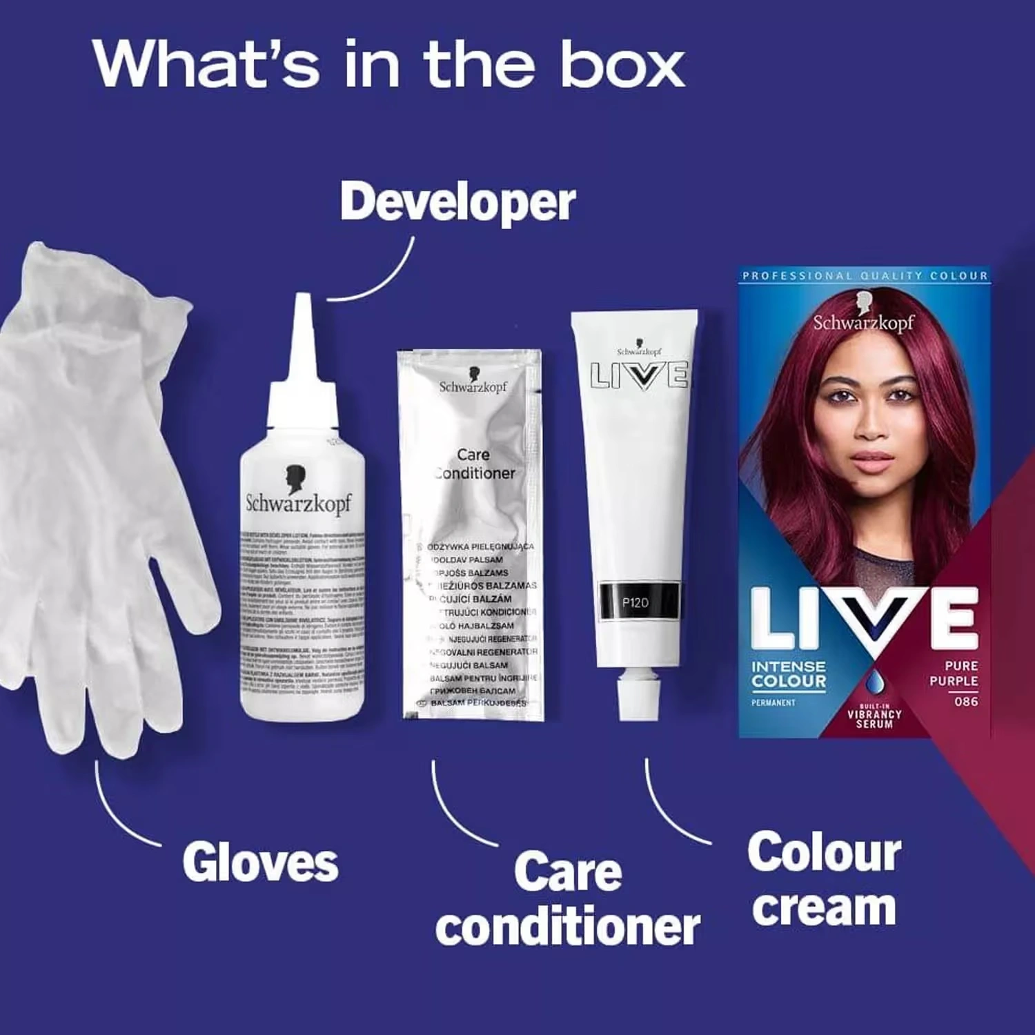 Schwarzkopf LIVE Intense Colour - Pure Purple 086