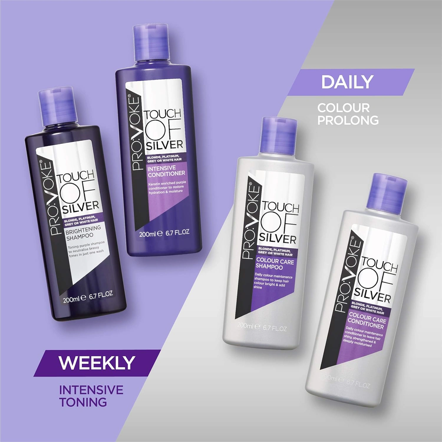 Touch Of Silver Daily Shampoo 200ml