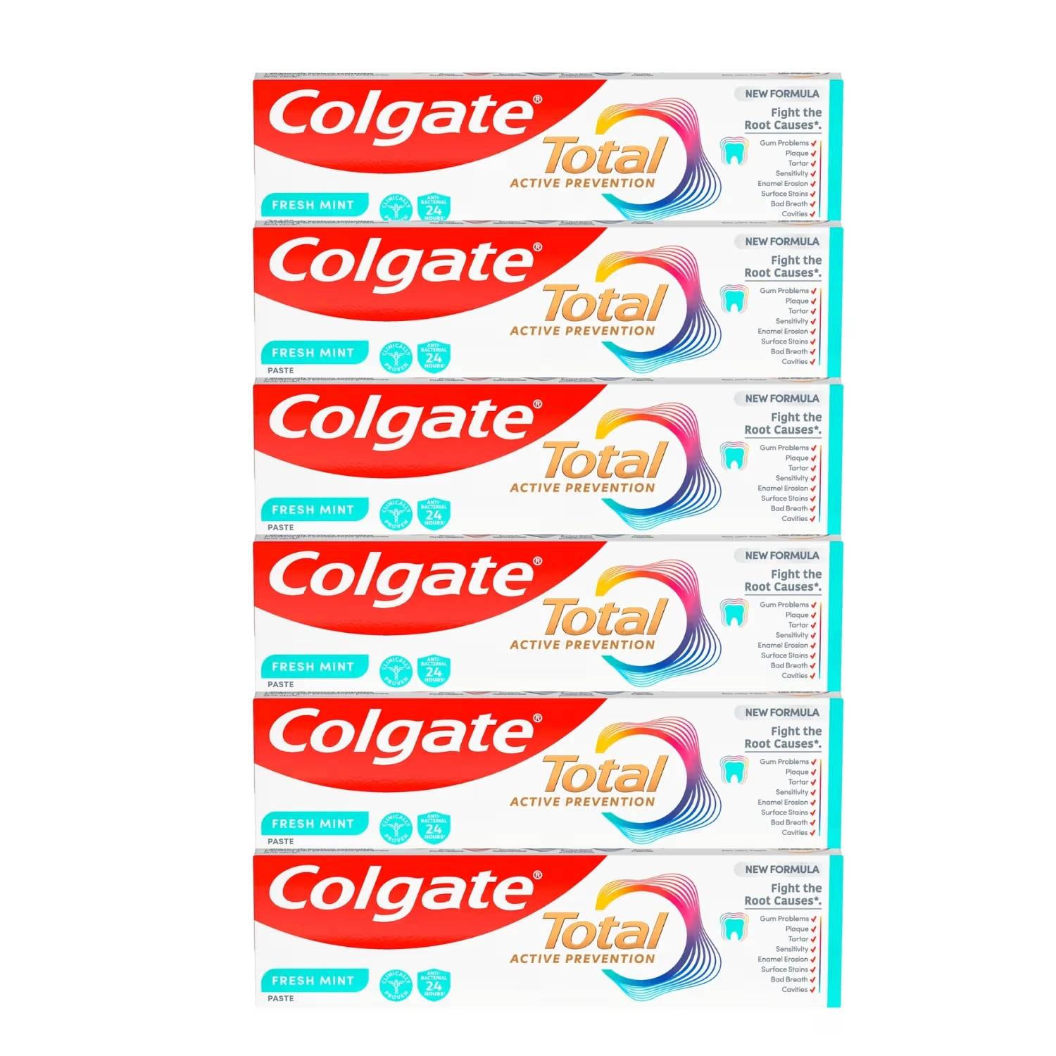 Colgate Toothpaste Total Active Fresh Mint 75ml