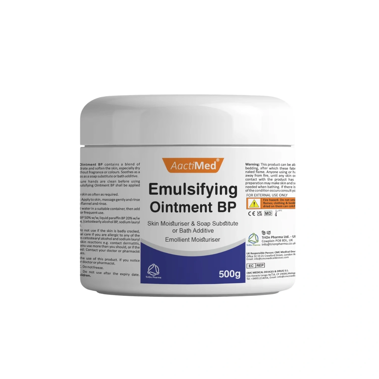 AactiMed Emulsifying Ointment 500g