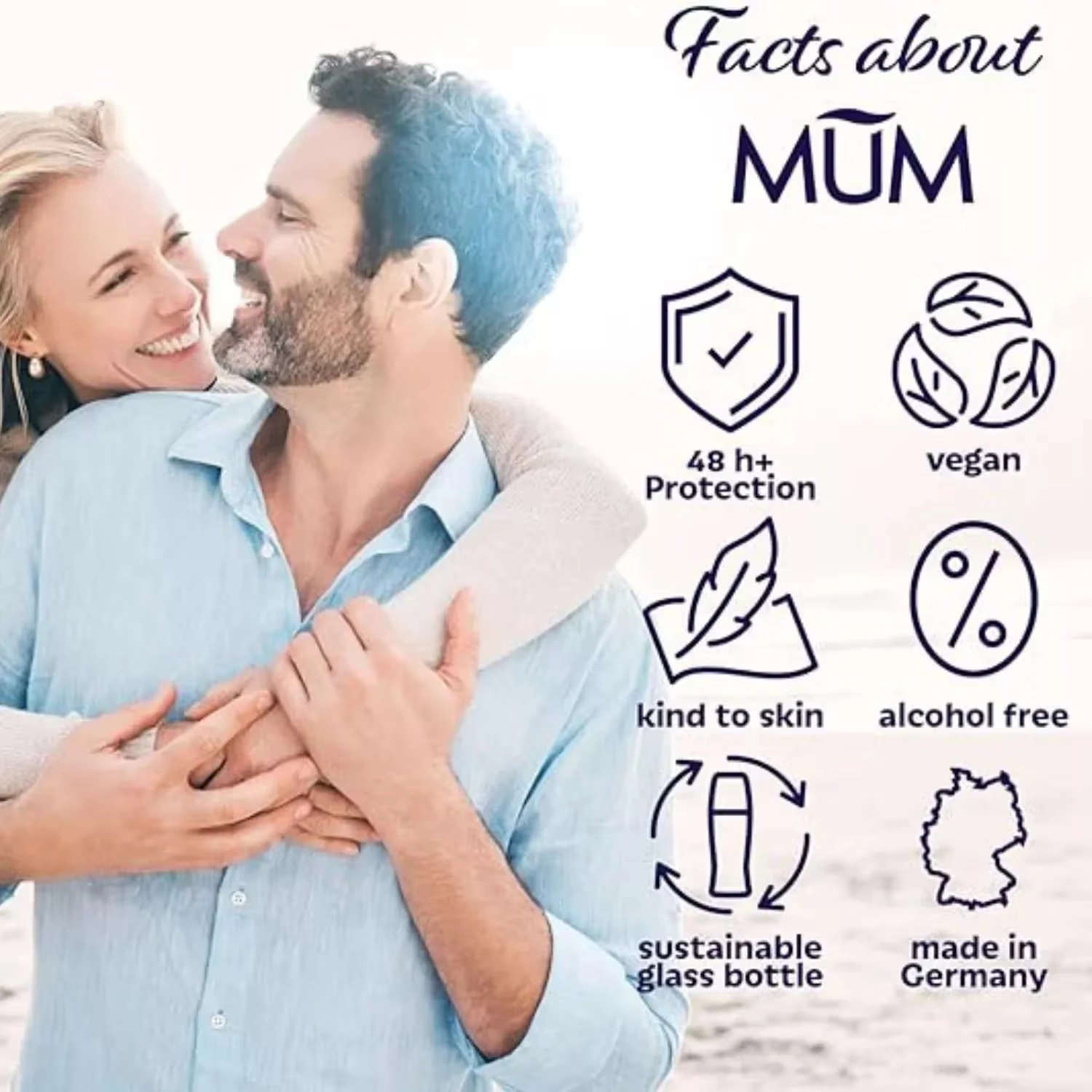 Mum Unperfumed Anti-Perspirant Roll On 50ml x 6 Packs