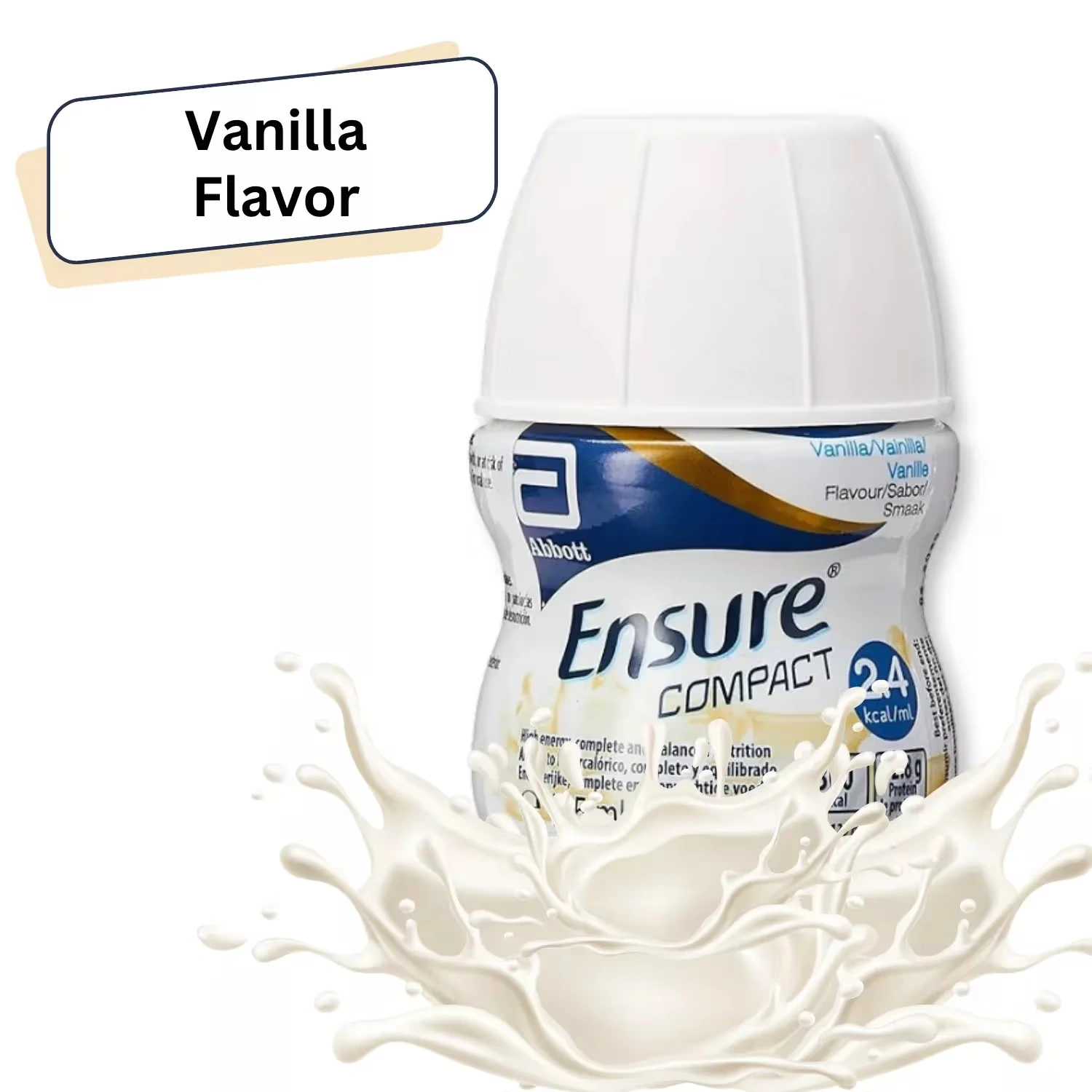 Ensure Compact Vanilla Flavour Drink (24 x 125ml bottles)