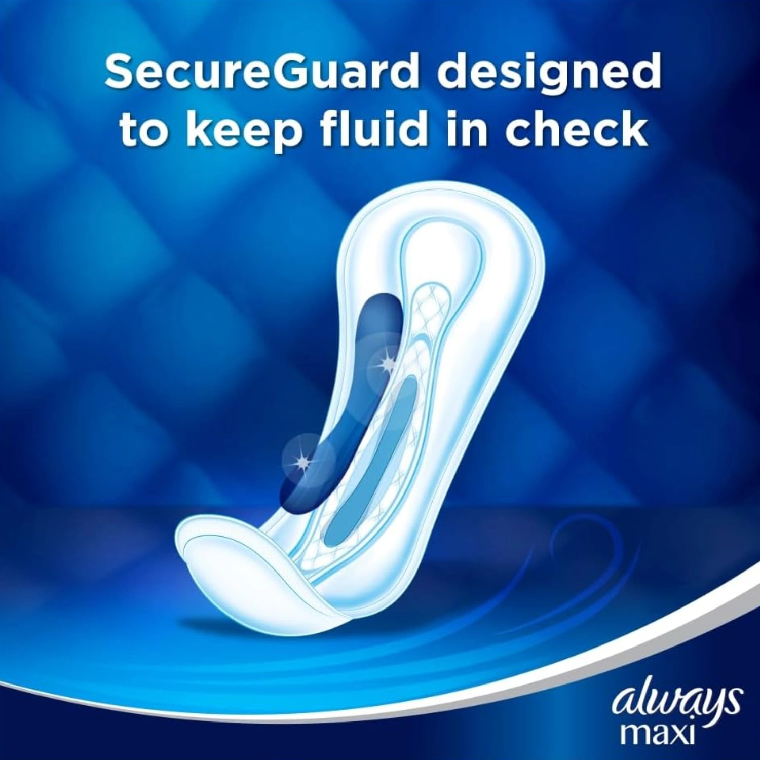 Always Sanitary Towels Maxi Night 9 Pads