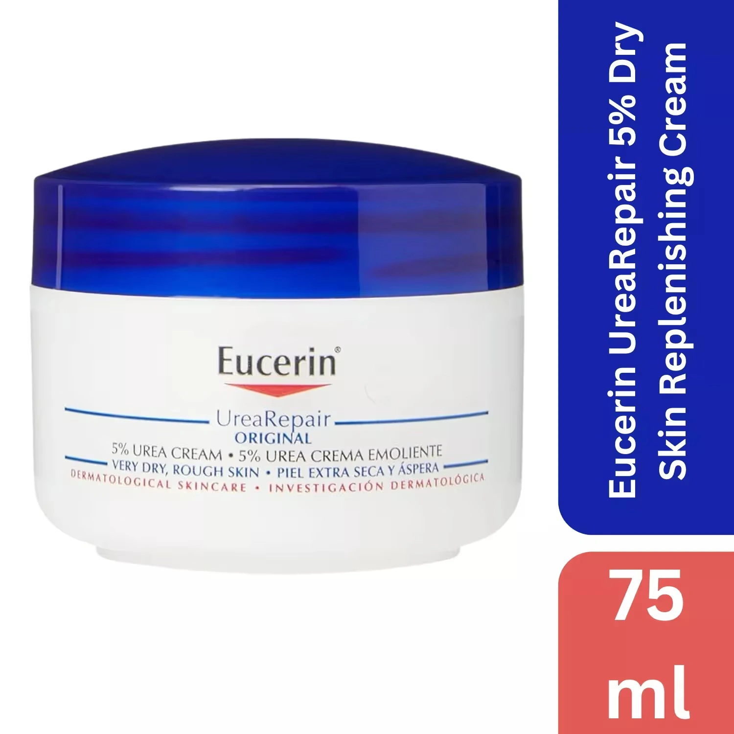 Eucerin UreaRepair 5% Dry Skin Replenishing Cream 75ml