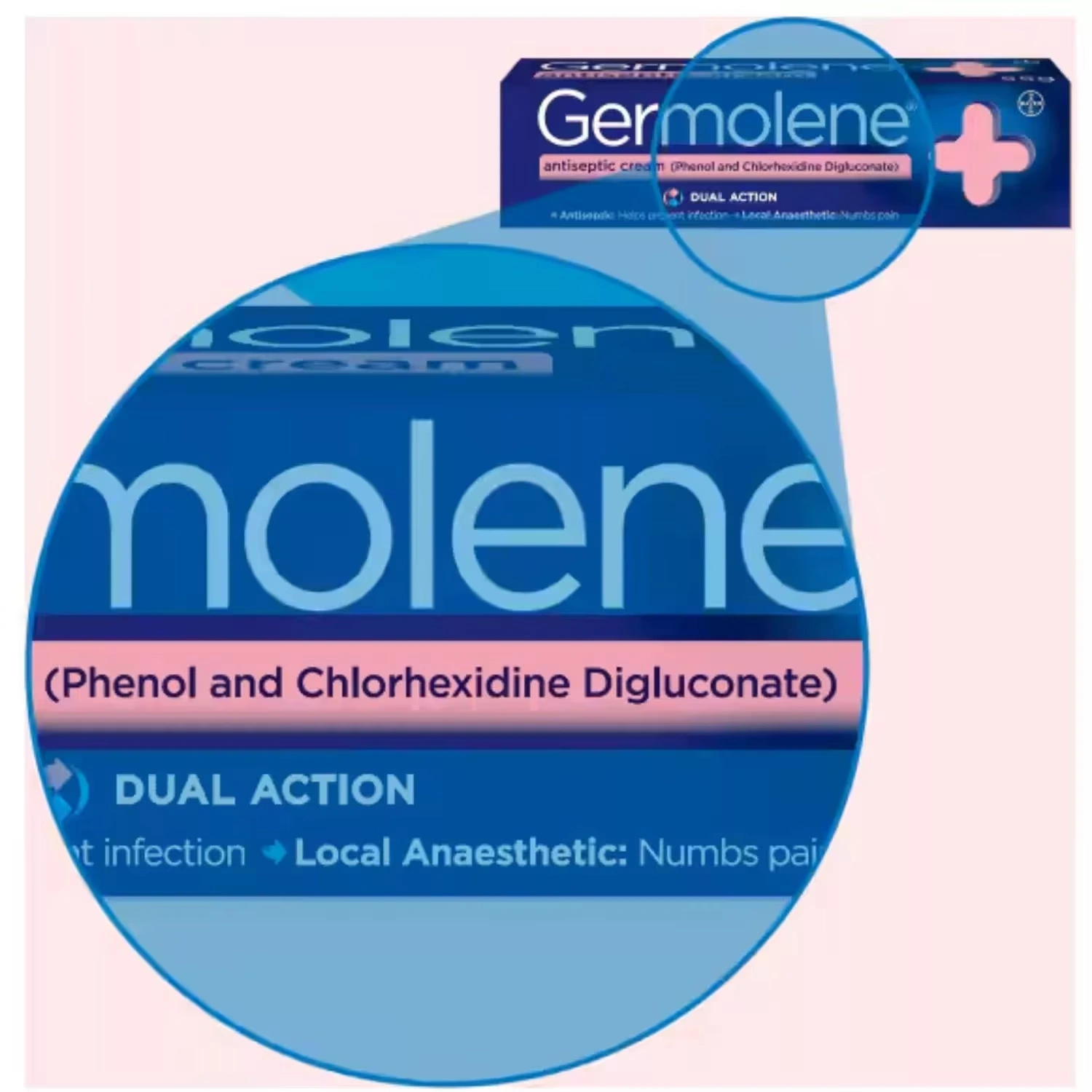 Germolene Antiseptic Cream - 55g x 6 Packs