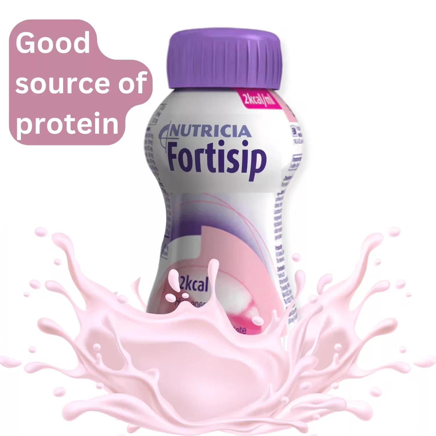Fortisip High Energy Strawberry 200ml x 12 Packs