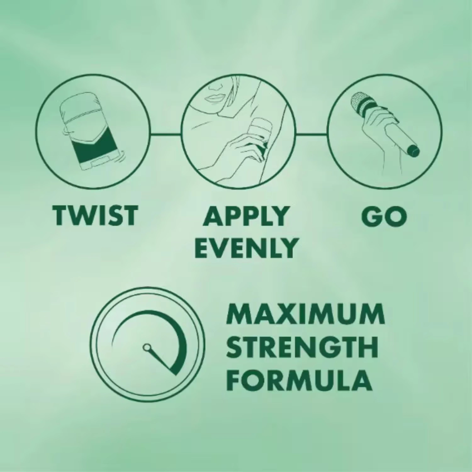 Mitchum Powder Fresh Deodorant Stick 41g x 6 Packs