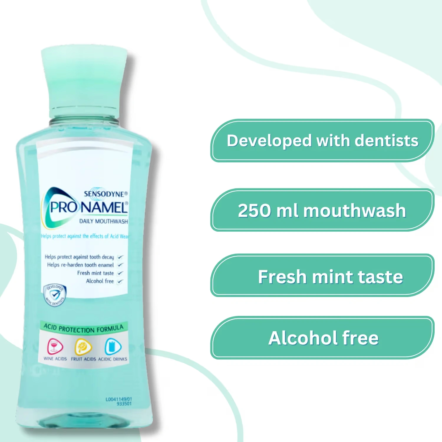 Sensodyne Pronamel Mouthwash 250ml x 6 Packs