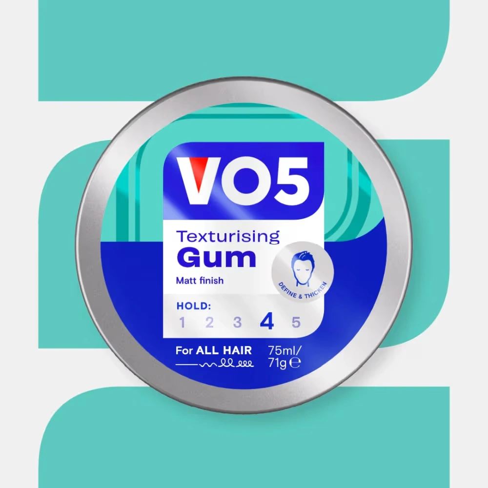 Vo5 Extreme Styling Texturising Gum 75ml x 4 Packs