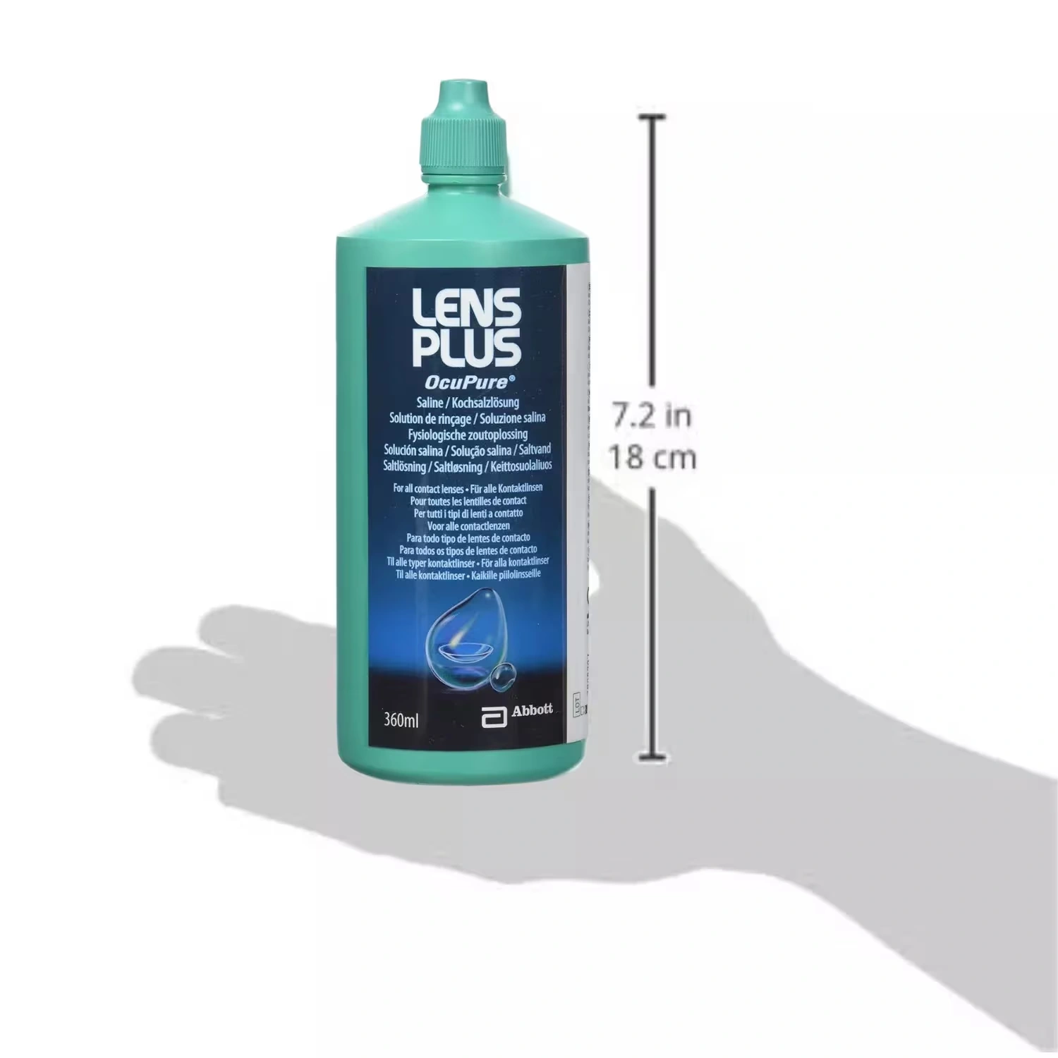 Lens Plus Purite Saline 360ml x 6 Packs