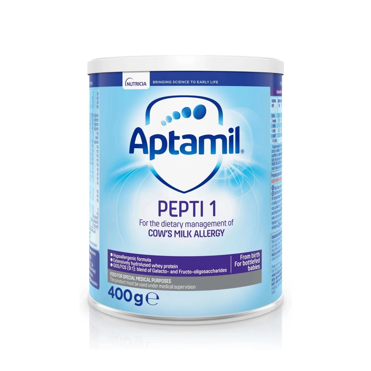 Aptamil Pepti 1 Baby Milk Formula From Birth 400g