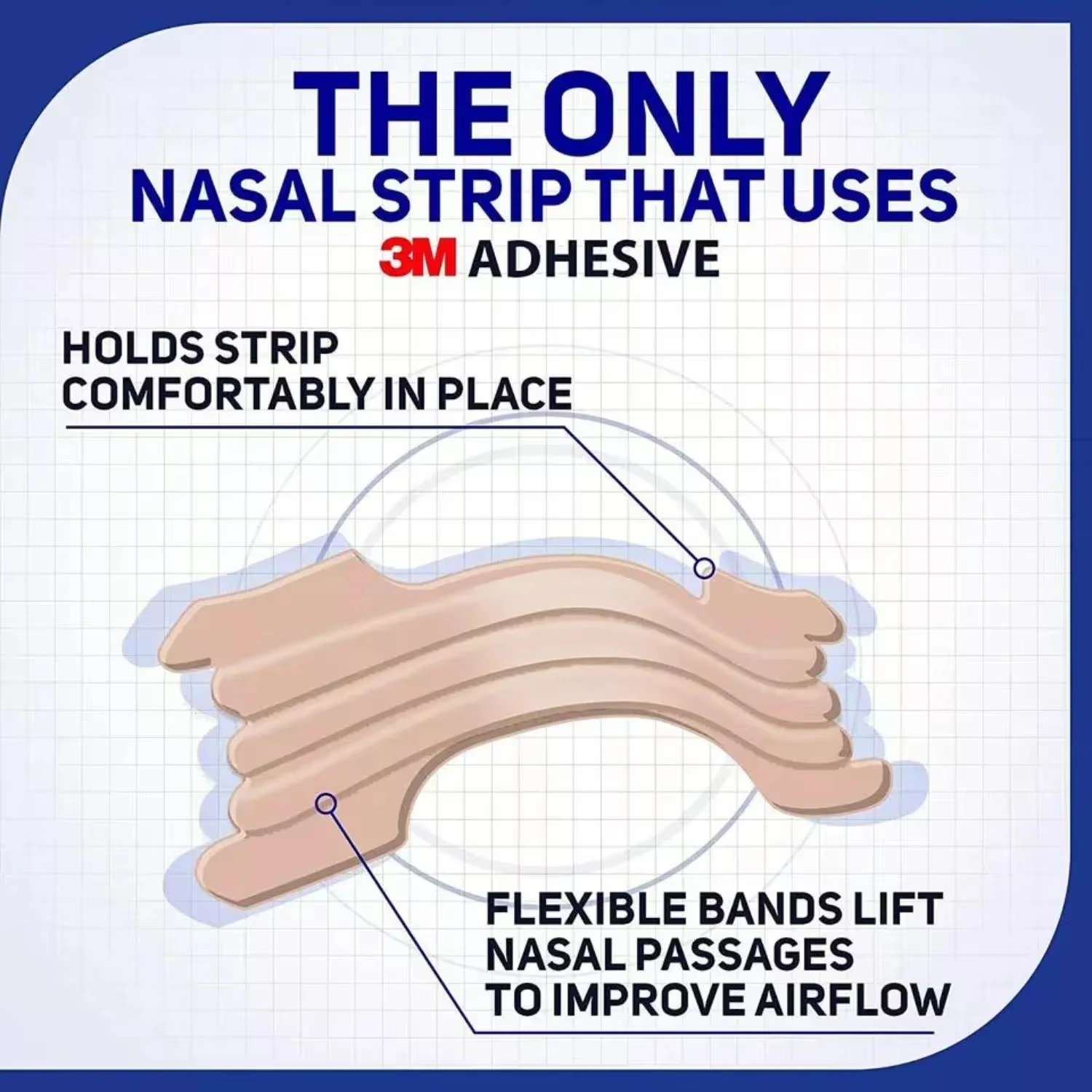 Breathe Right Nasal Strips Small/Medium 30 Pieces x 3 Packs