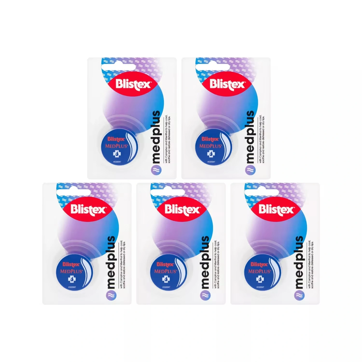 Blistex MedPlus Lip Balm SPF15 Lip Repair 7ml x 5 Packs