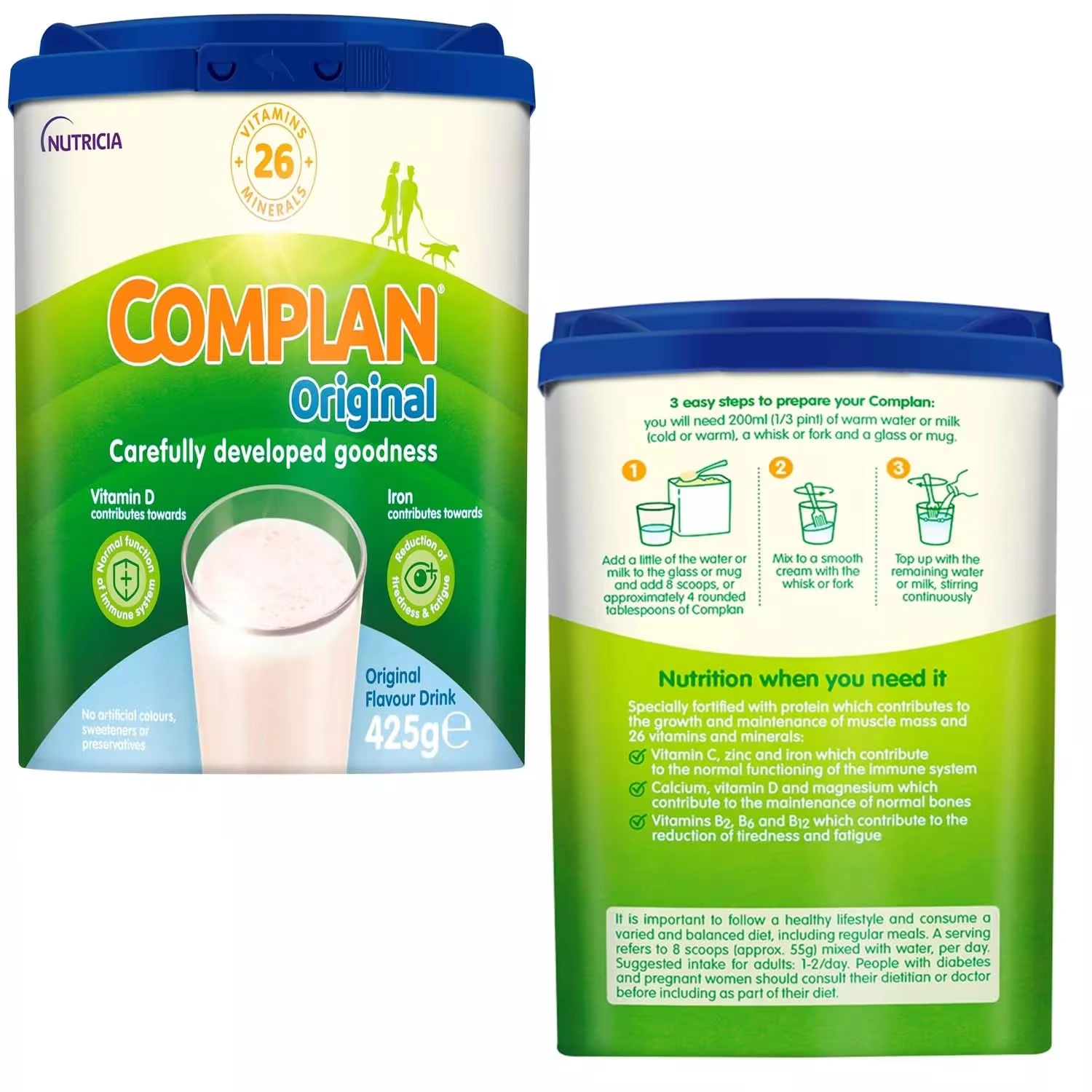 Complan Original Nutritional Drink 4 x 425g