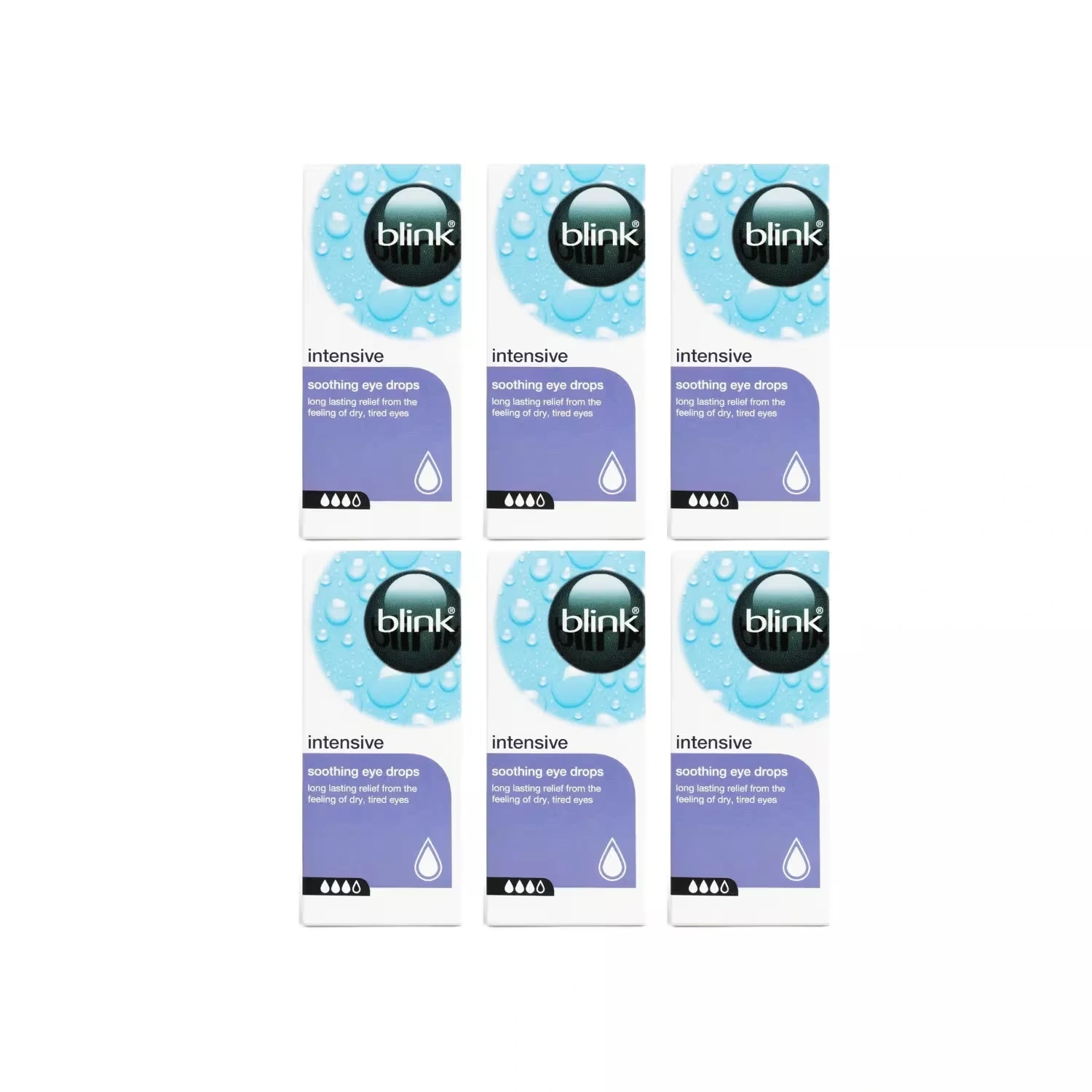 Blink Intensive Tears Eye Drops 10ml x 6 Packs
