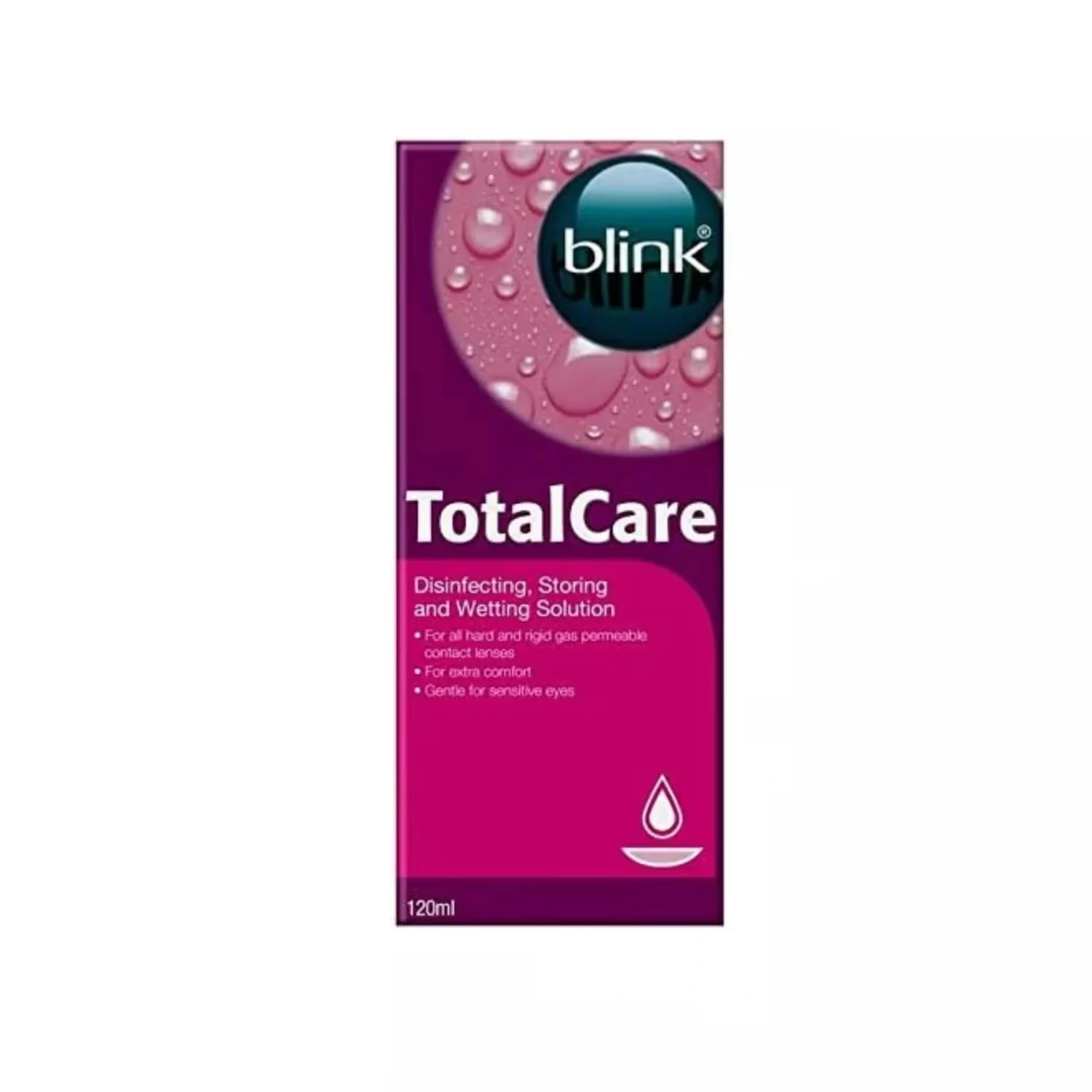 Total Care Disinfecting Wetting Contact Lens Solution 120ml