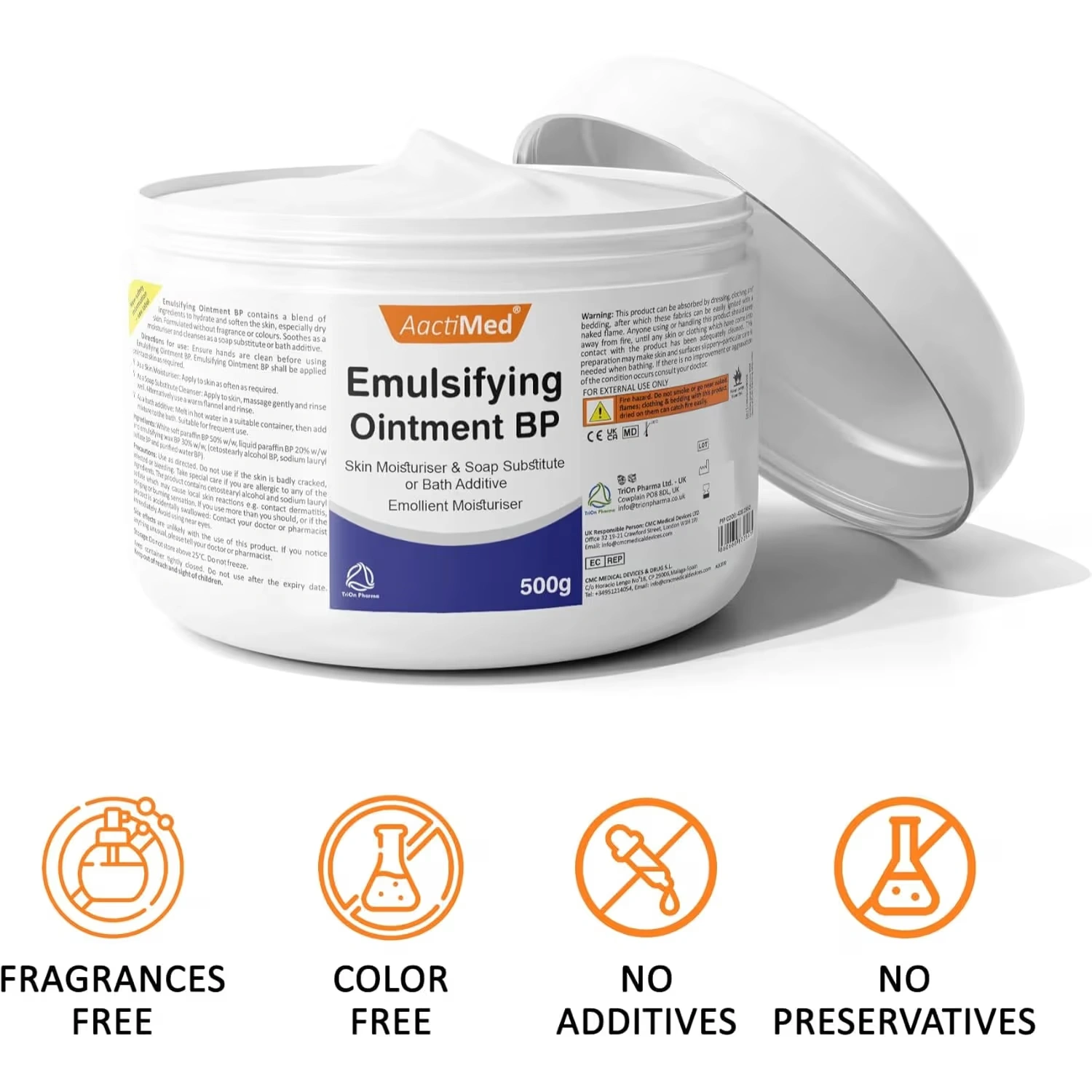 AactiMed Emulsifying Ointment 500g