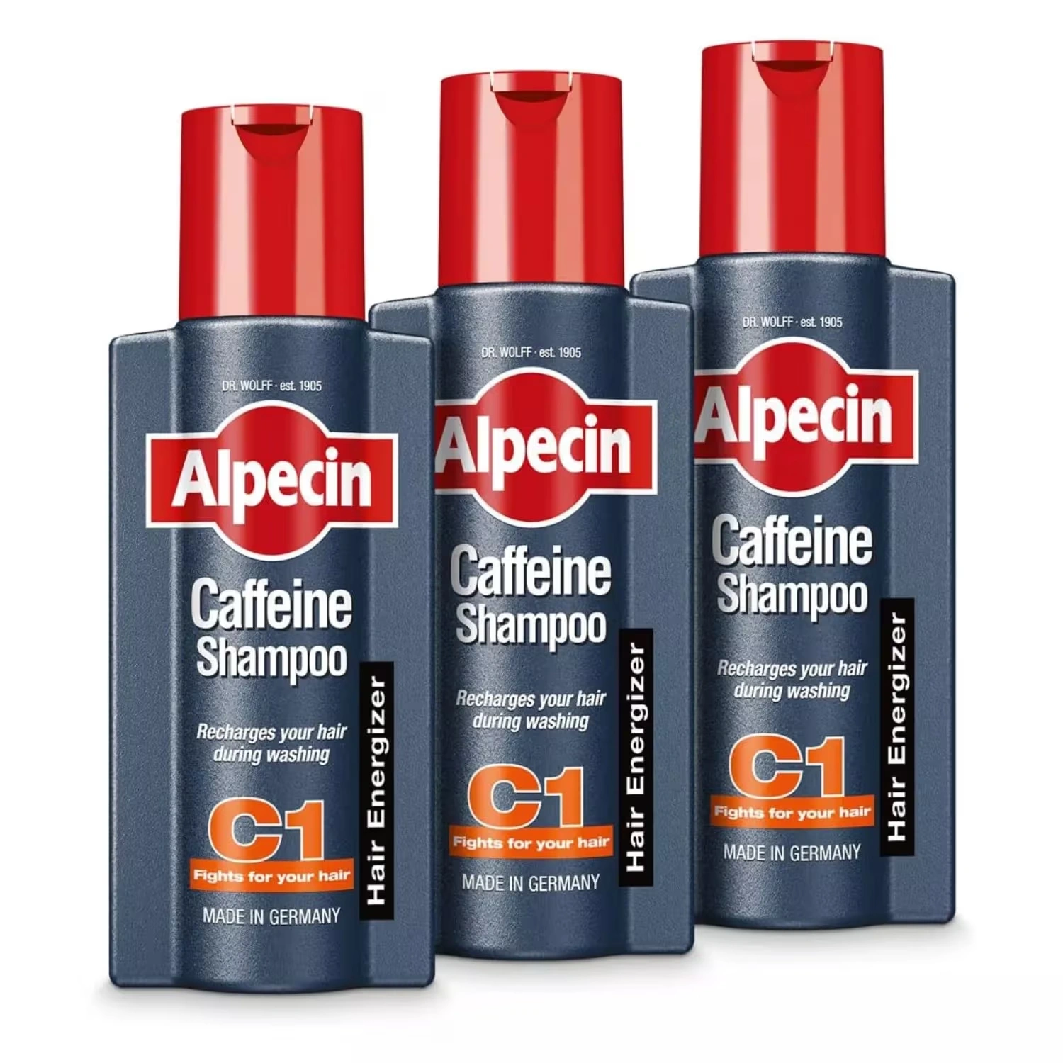 Alpecin Caffeine Shampoo C1 250ml x 3 Packs