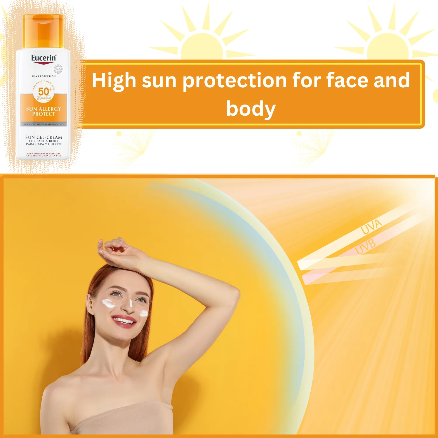 Eucerin Sun Allergy Protection Sun Creme Gel 150ml
