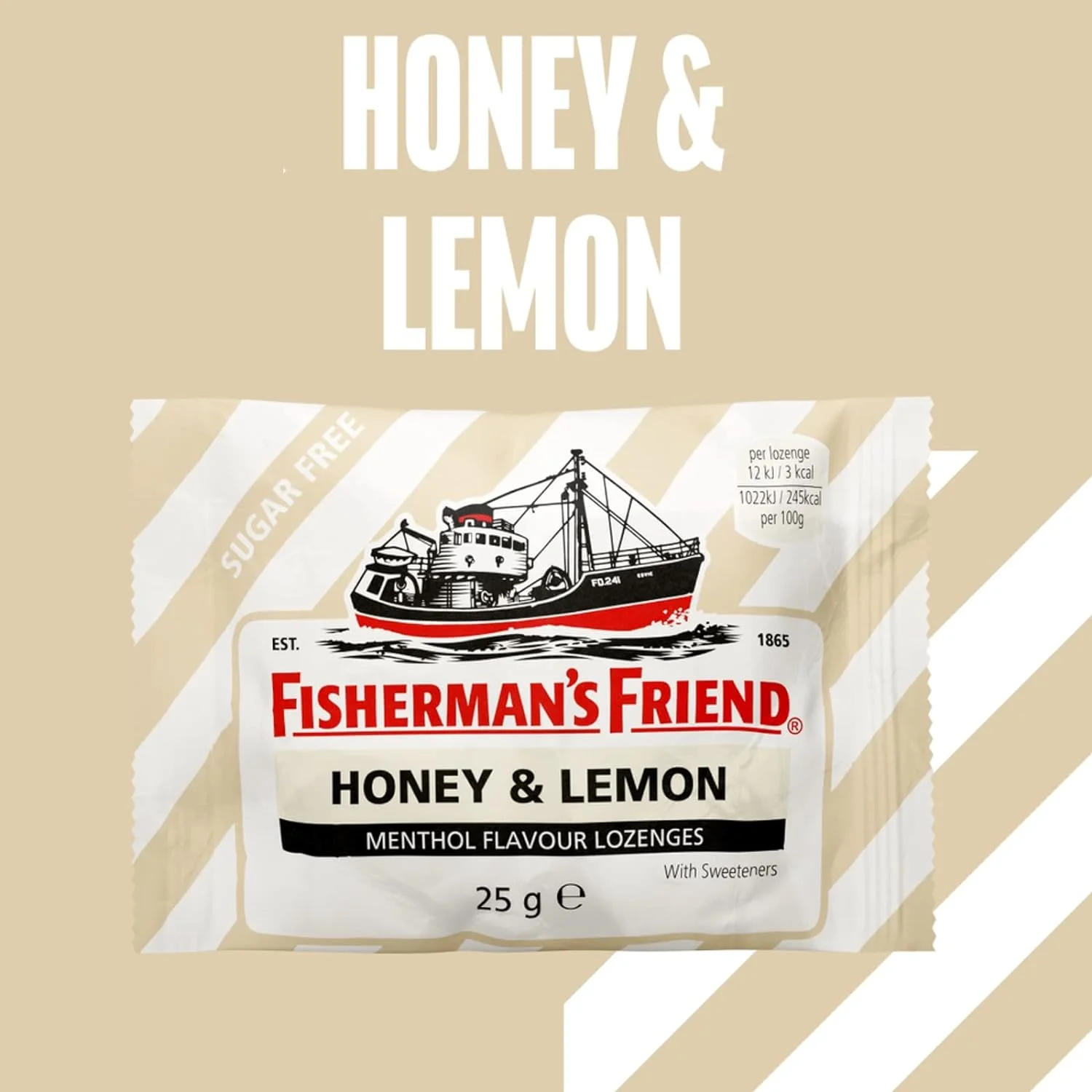 Fisherman’s Friend Honey And Lemon Lozenges 25g
