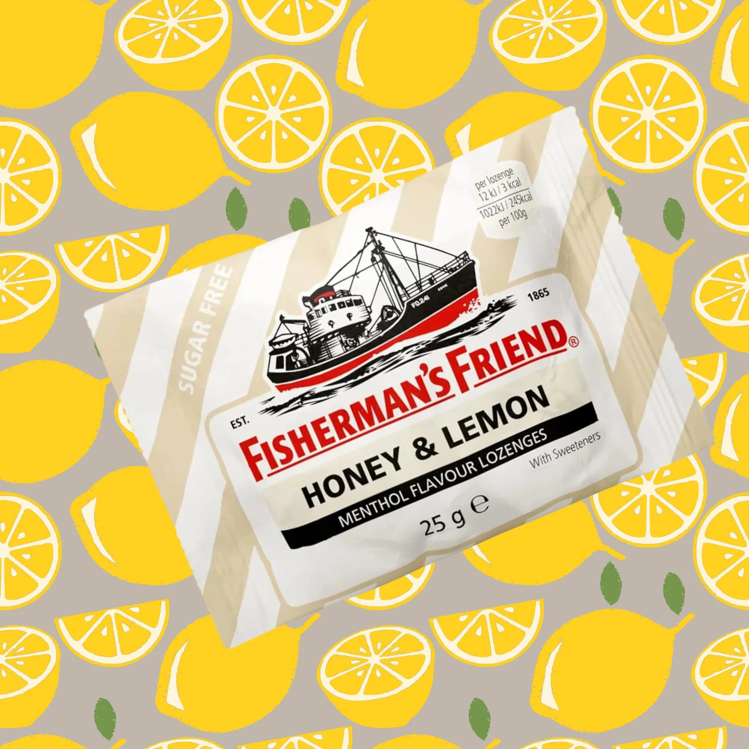 Fisherman’s Friend Honey And Lemon Lozenges 25g