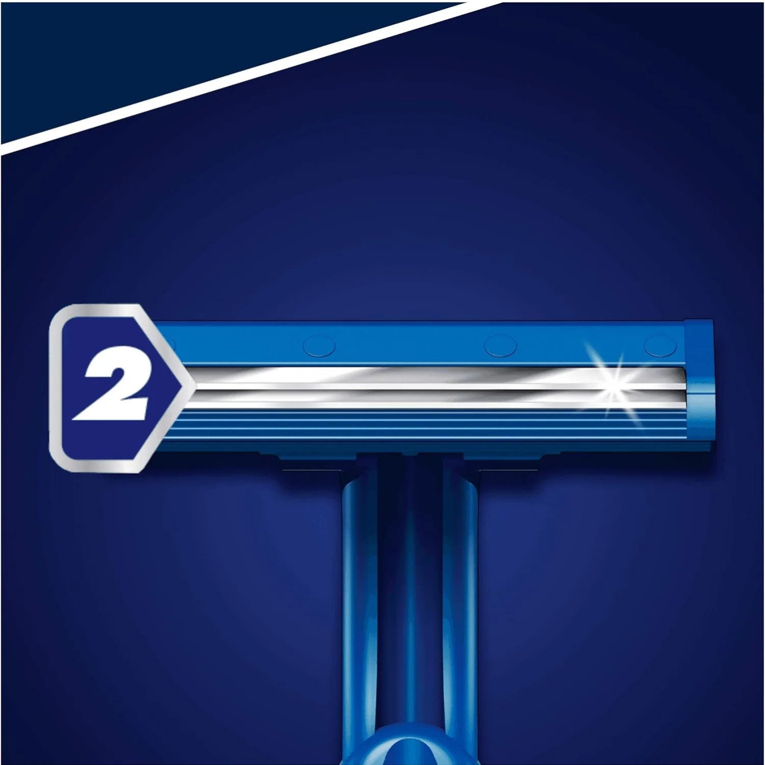 Gillette Blue II Blades Razor Fixed Head 5