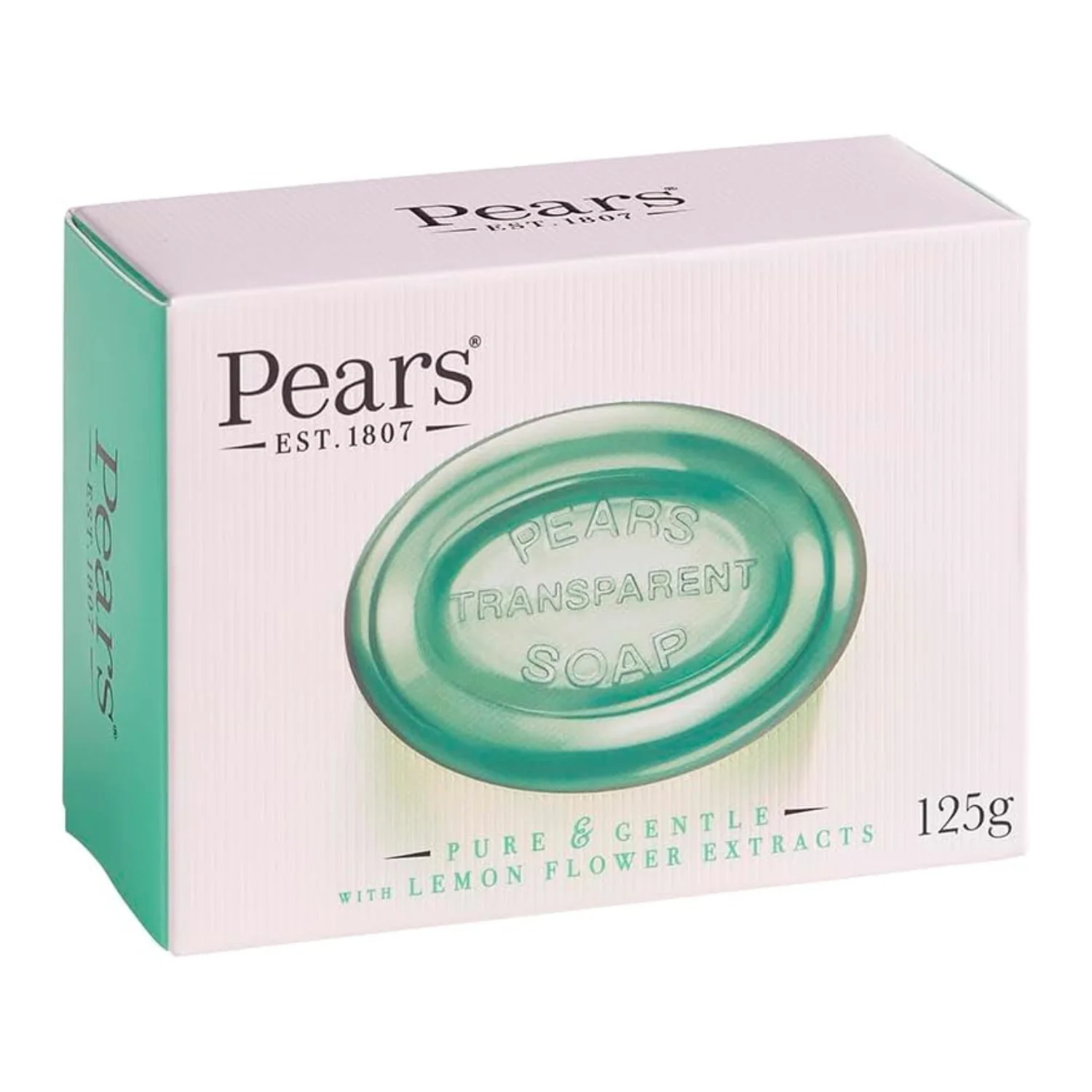 Pears Transparent Lemon Flower Extracts Soap 125g