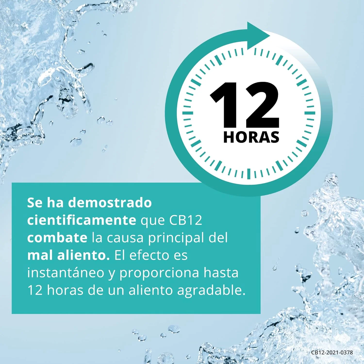 CB12 Mouthwash Green Mild Mint 250ml