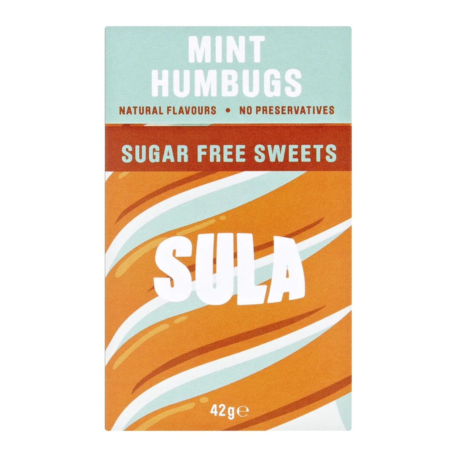 Sula Mint Humbugs Sugar Free Sweets 42g