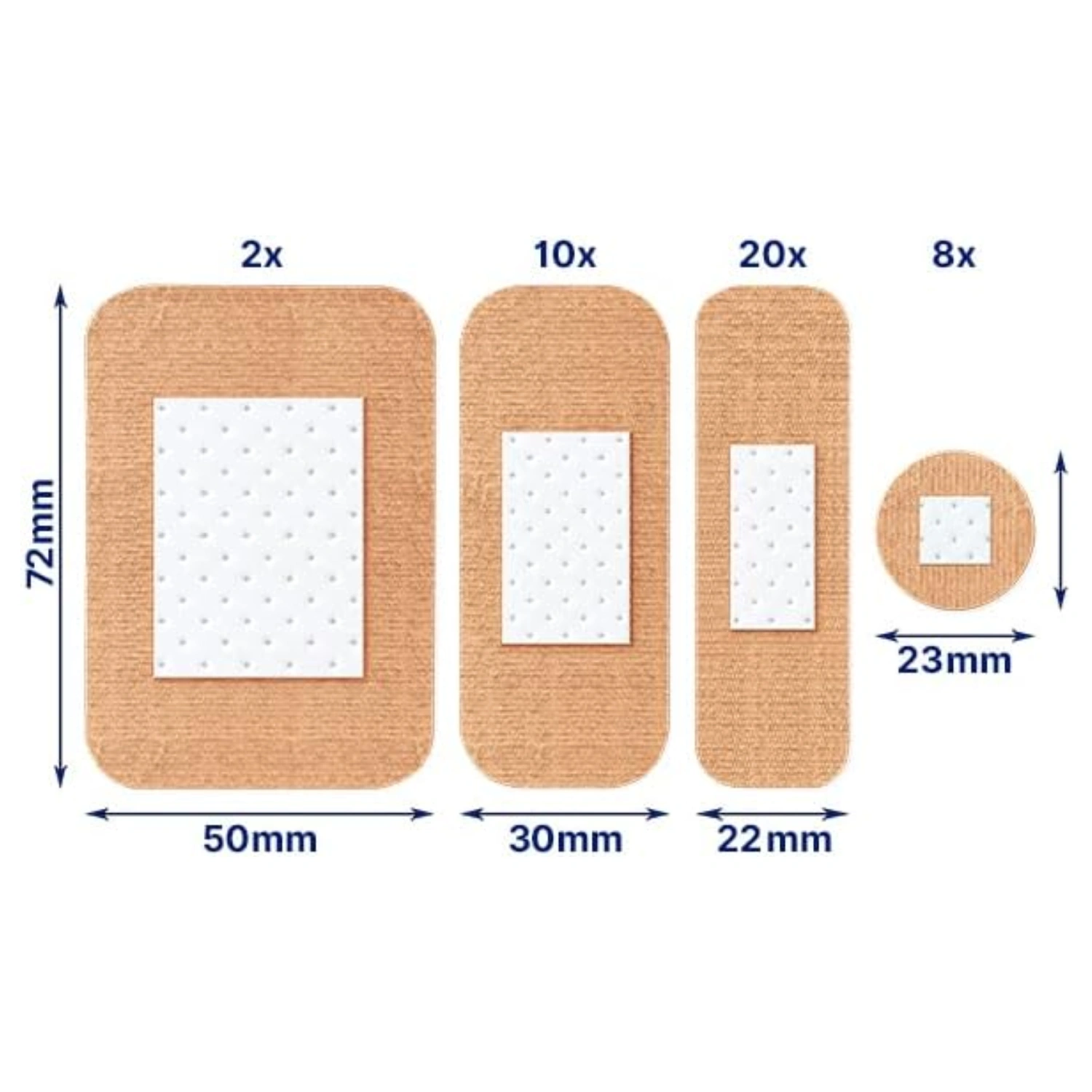 Elastoplast Fabric Plasters 40 pack