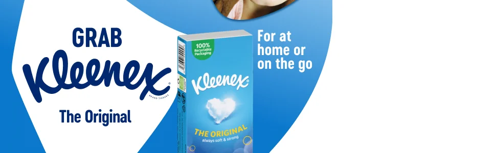 Kleenex The Original Extra Large Tissues Twin Pack