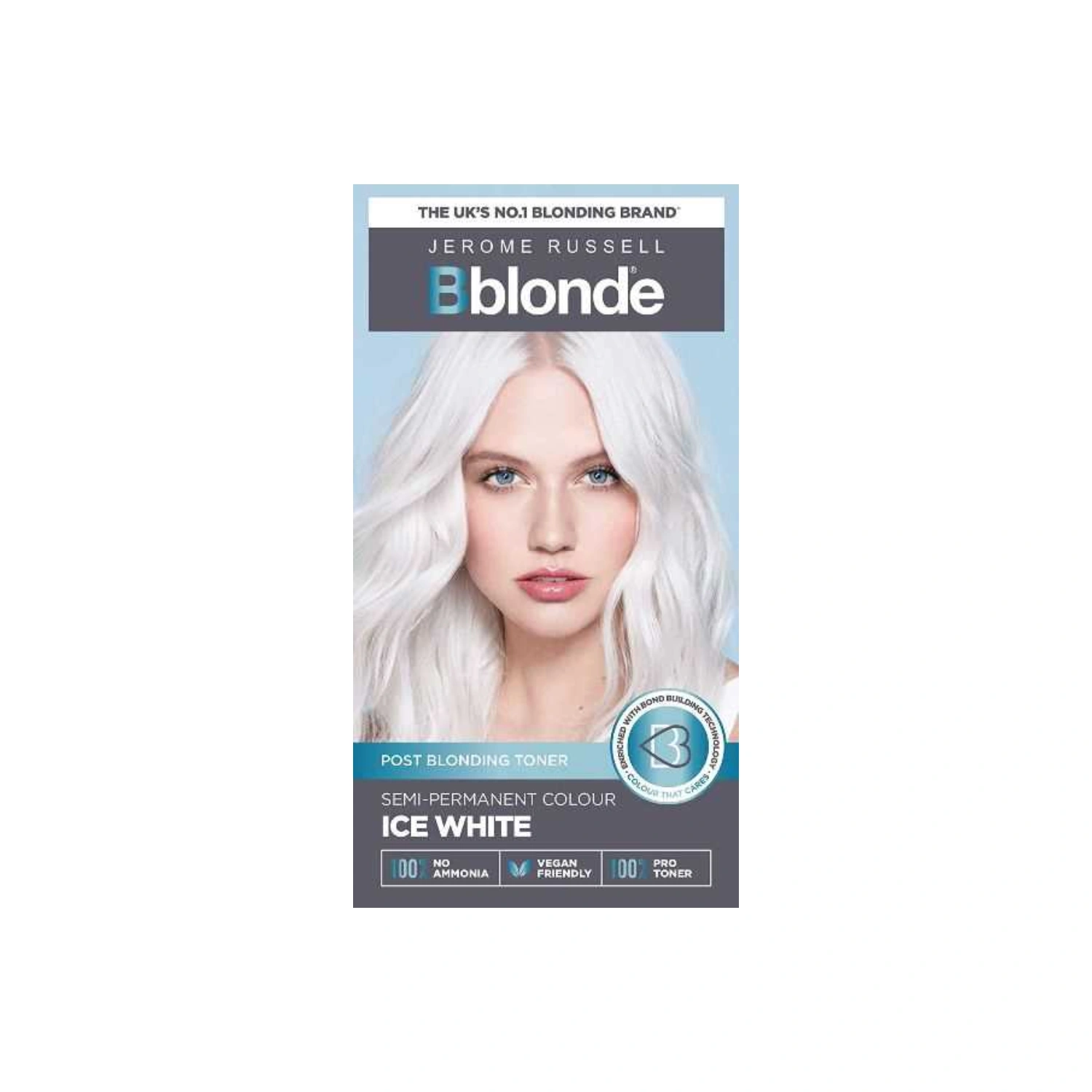 Jerome Russell Bblonde Semi Permanent Toner Ice White Kit