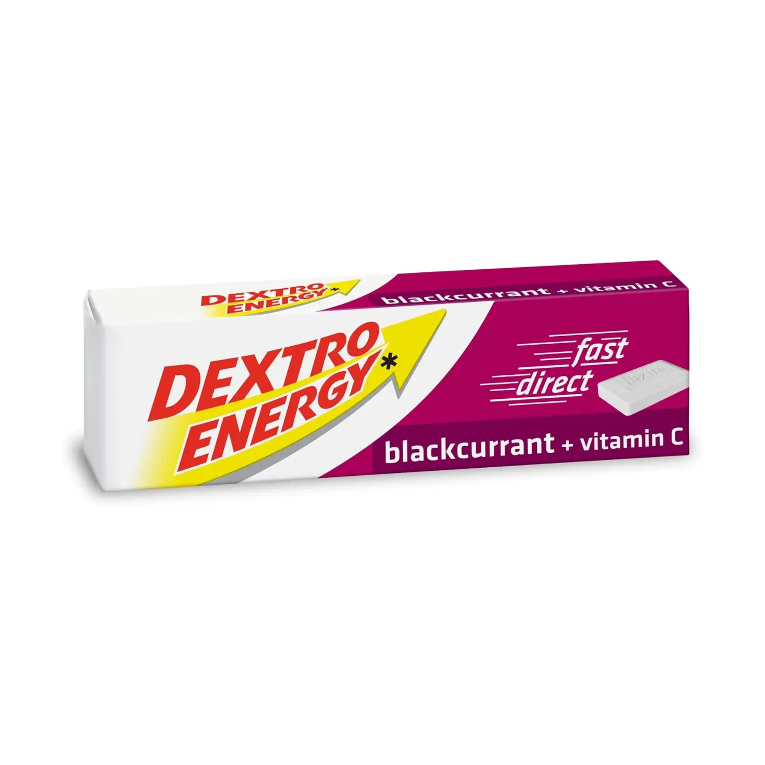 Dextro Energy Blackcurrant + Vitamin C Dextrose Tablets 47g
