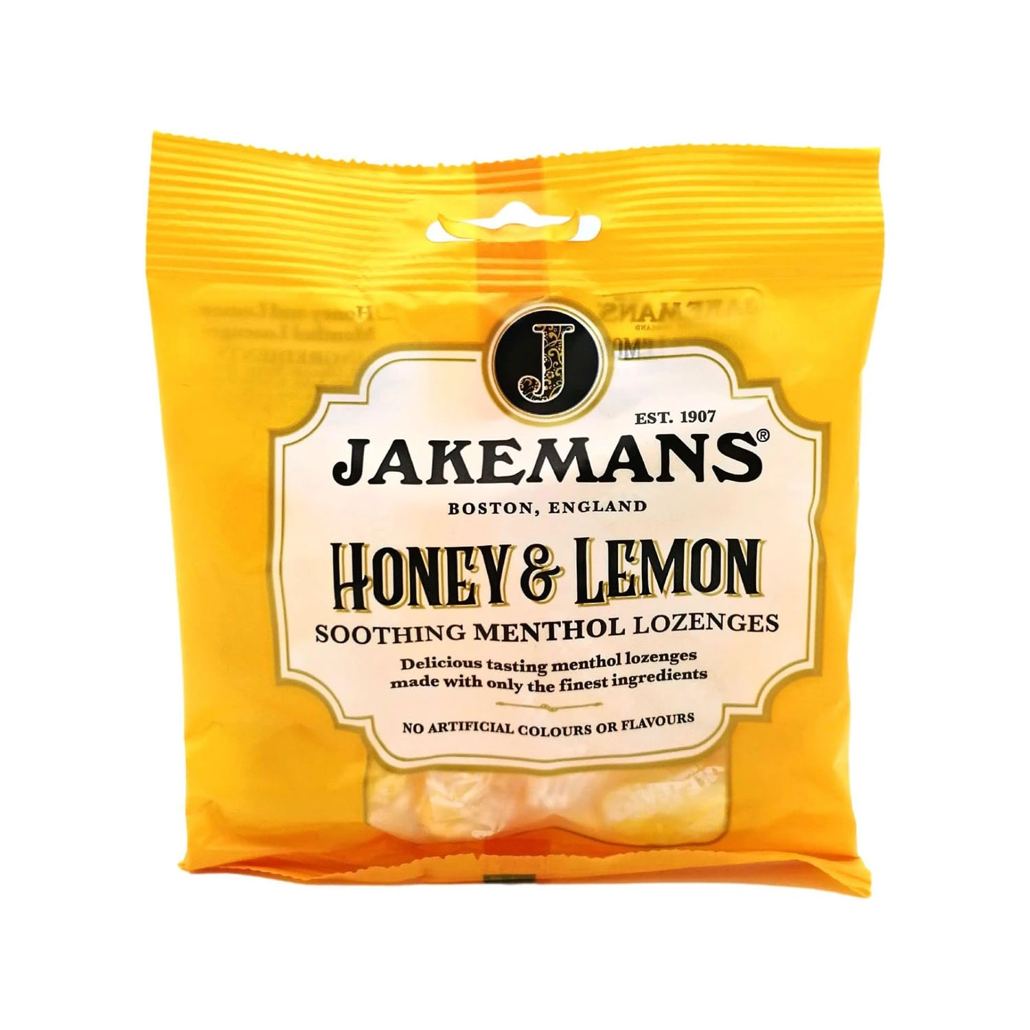 Jakemans Honey & Lemon Soothing Menthol Lozenges 73g