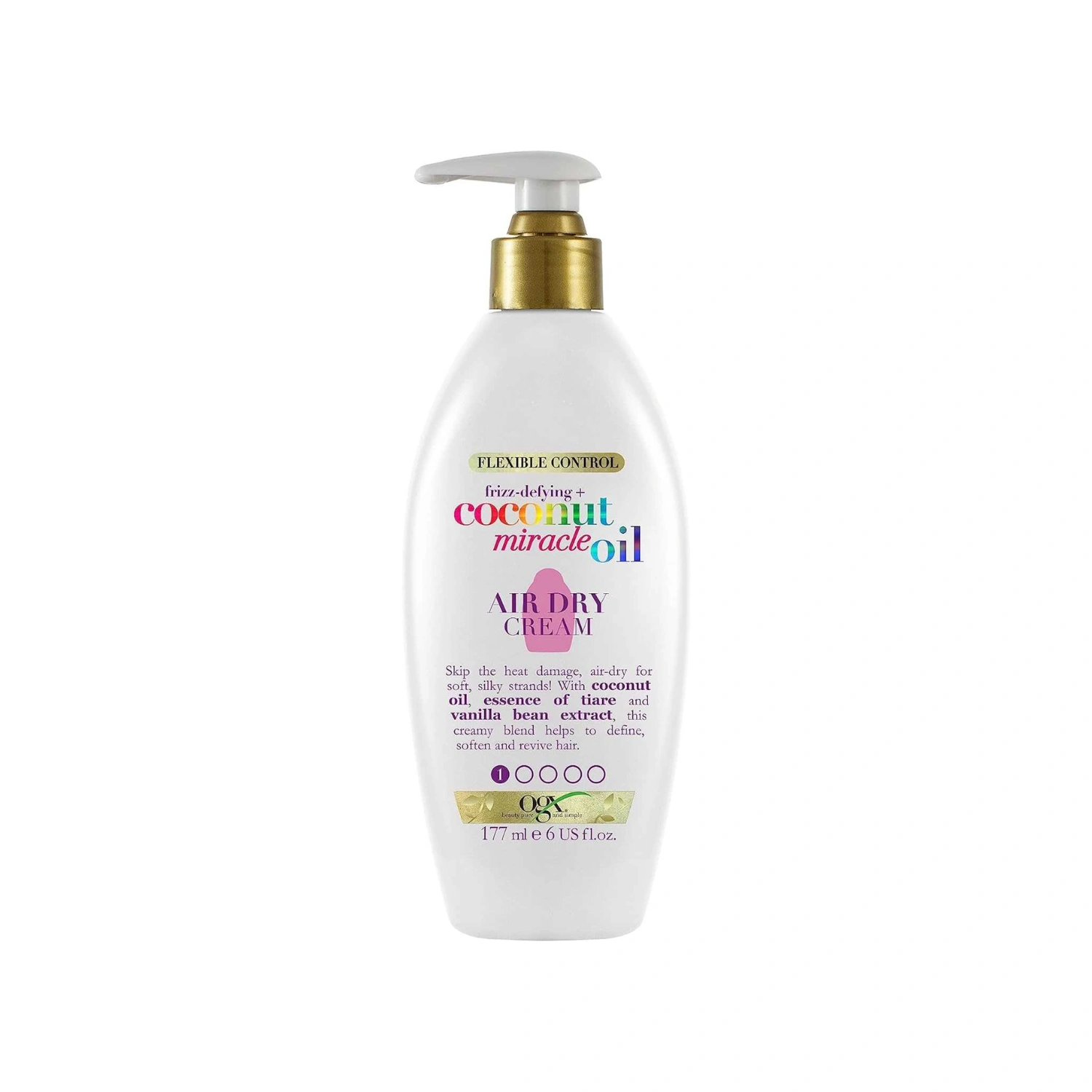 OGX Coconut Miracle Oil Leave Air-Dry Hair Cream 177ml