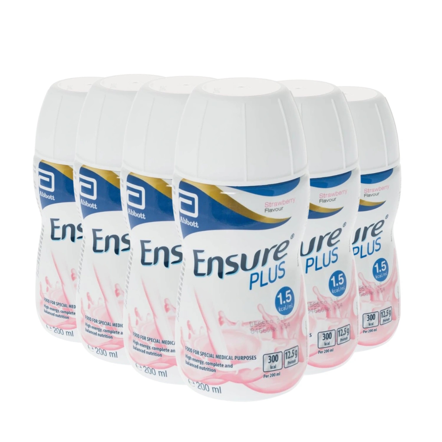 6x Ensure Plus Strawberry 200ml