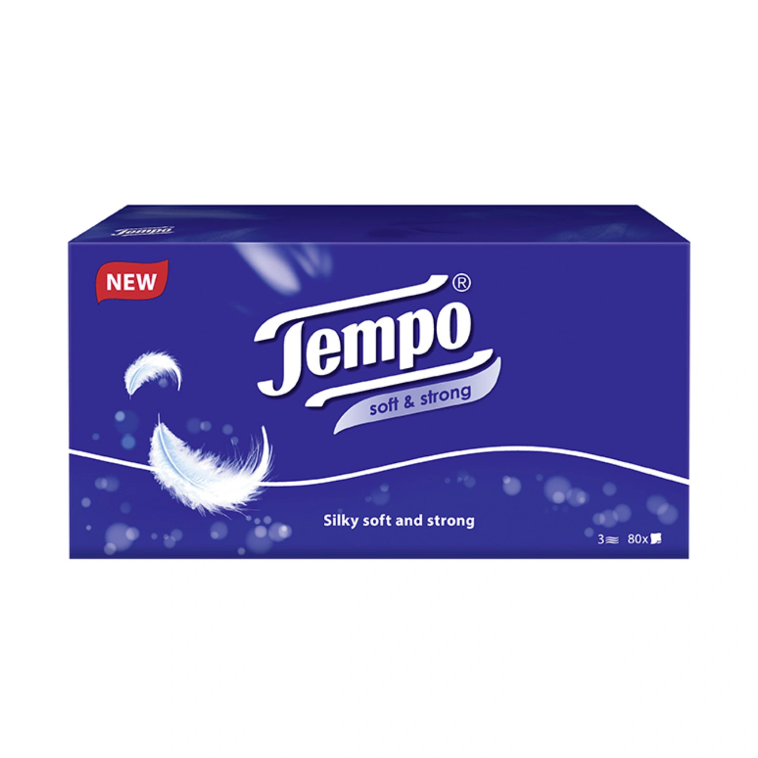 12x Tempo Soft and Strong 80 Tissues
