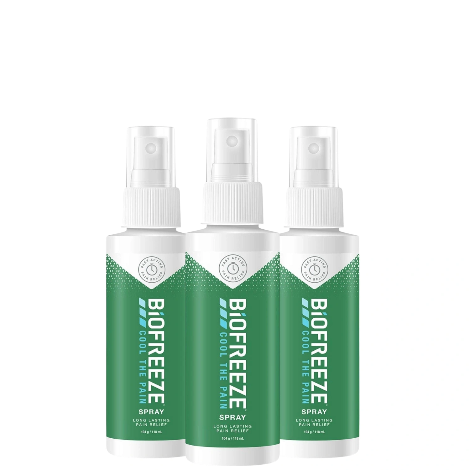 Biofreeze Spray 118ml – Pack of 3