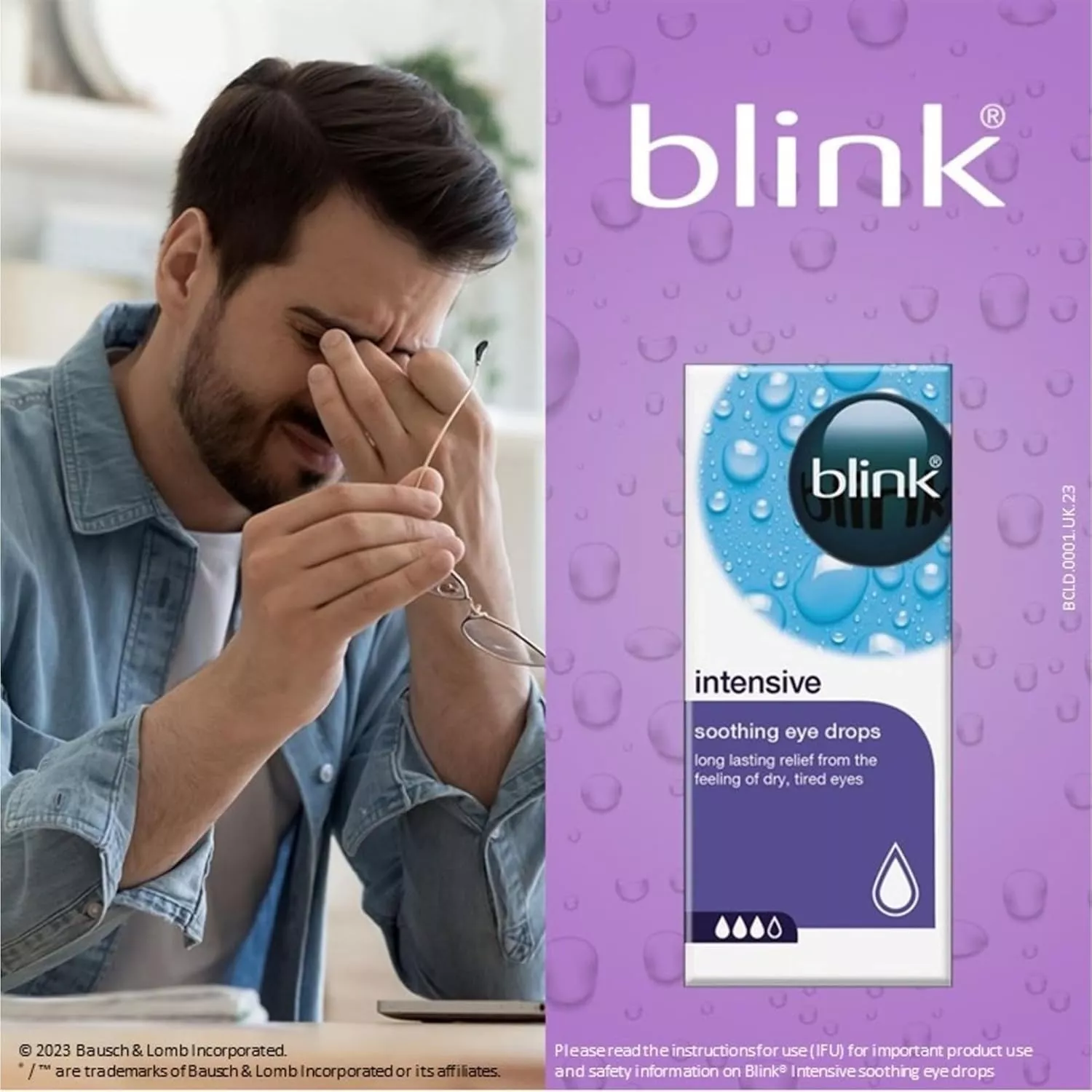 Blink Intensive Tears Protective Eye Drops 10ml