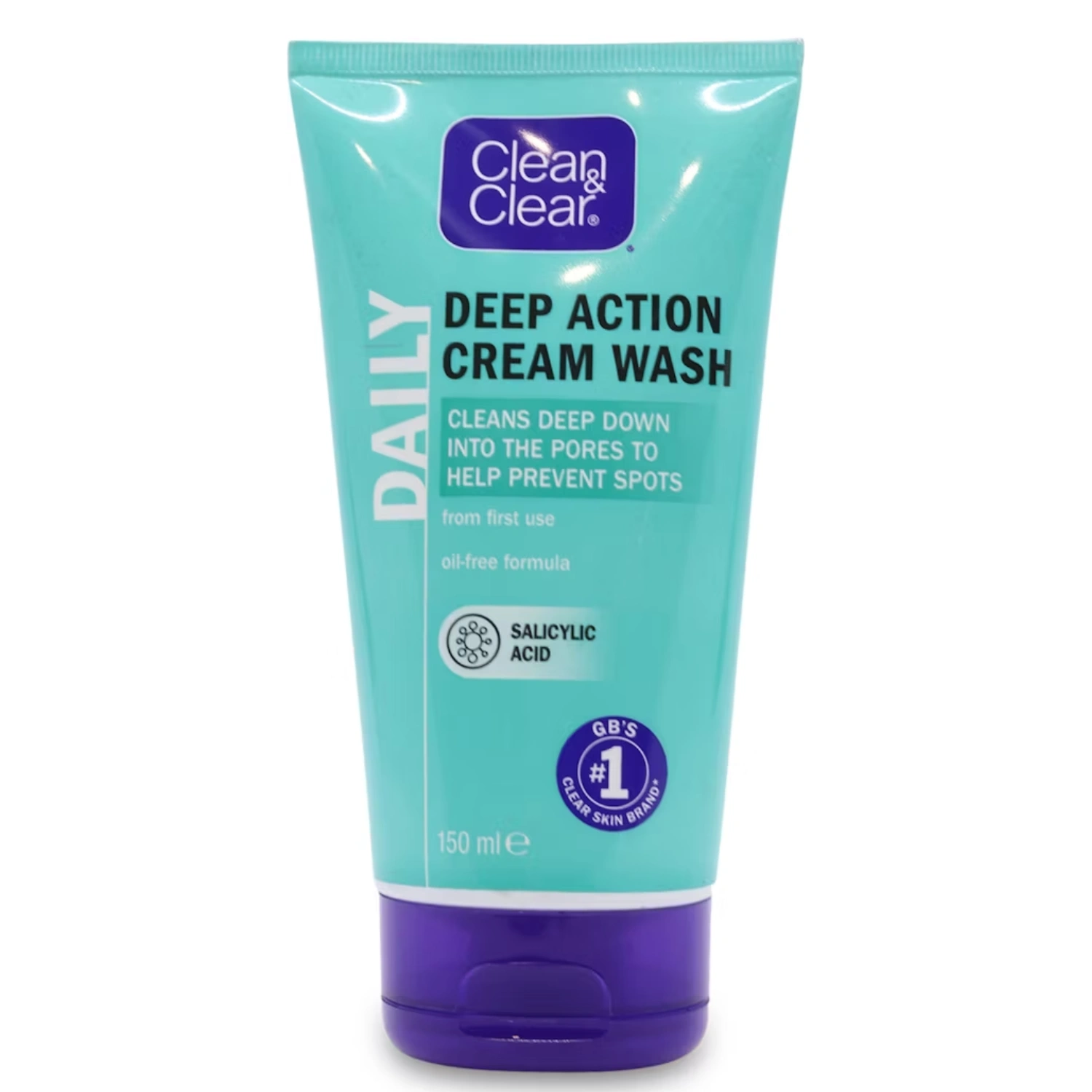 Clean & Clear Deep Action Cream Wash 150ml
