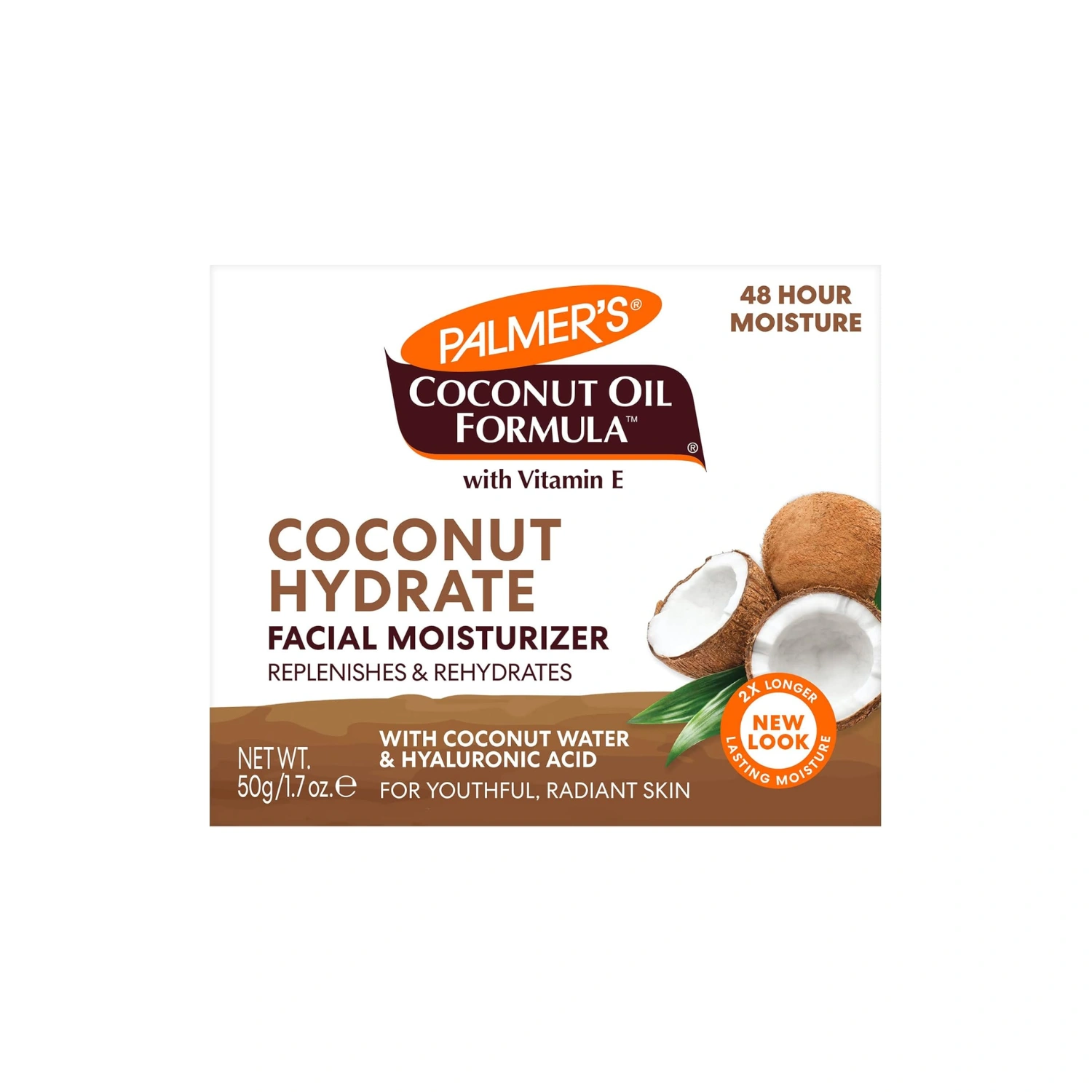 Coconut Hydrate Facial Moisturiser 50g
